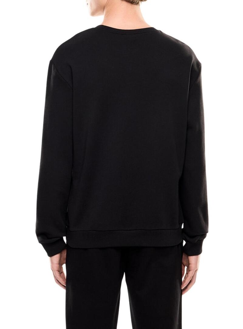 Felpa Emporio Armani EA7 nera per uomo