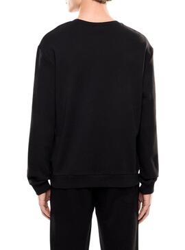 Felpa Emporio Armani EA7 nera per uomo