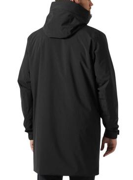 Cappotto Helly Hansen Munich nero per uomo.