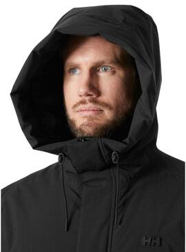 Cappotto Helly Hansen Munich nero per uomo.