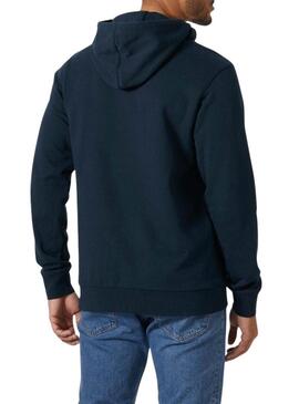 Felpa Helly Hansen Core blu scuro per uomo