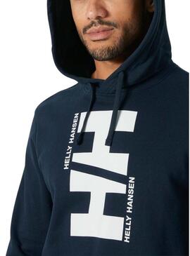 Felpa Helly Hansen Core blu scuro per uomo