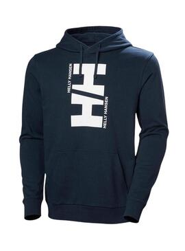 Felpa Helly Hansen Core blu scuro per uomo