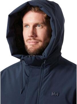 Cappotto Helly Hansen Munich blu per uomo