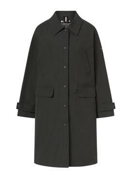 Cappotto Ecoalf Hyden a due pezzi verde per donna