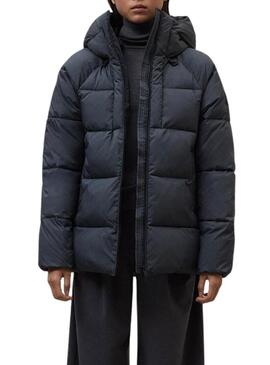 Giacca trapuntata Ecoalf Fuji grigia per donna