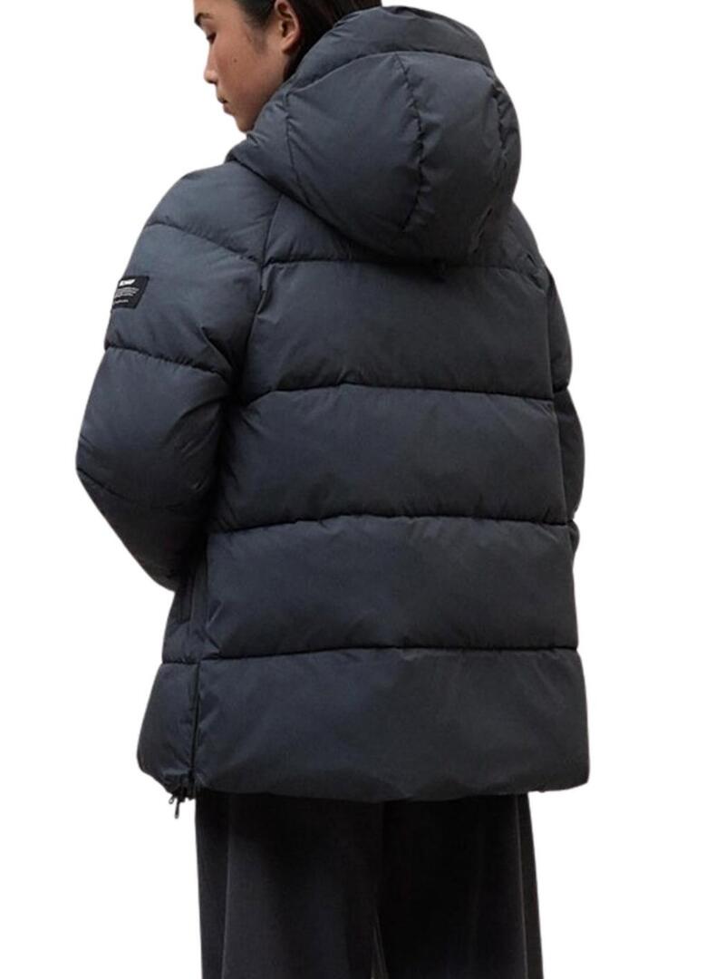 Giacca trapuntata Ecoalf Fuji grigia per donna
