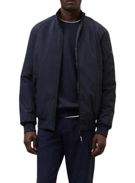 Bomber Ecoalf Jaime blu navy per uomo.