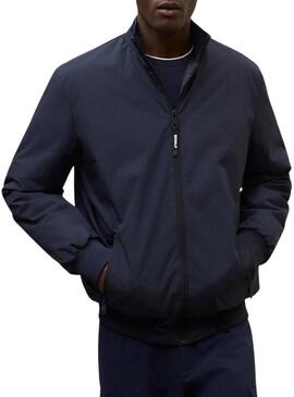 Bomber Ecoalf Jaime blu navy per uomo.