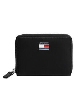Portafoglio Tommy Jeans Cool nero per donna.