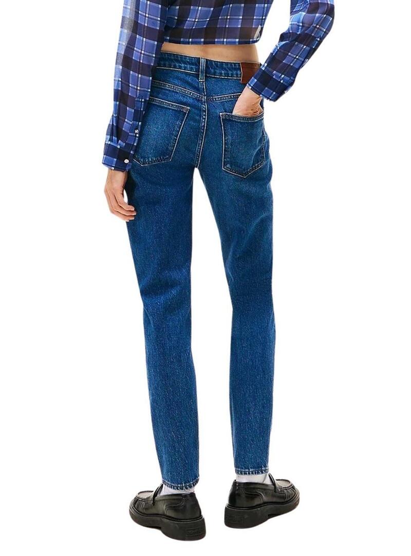 Pantaloni in denim Tommy Jeans Lucy slim per donna