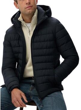 Giacca imbottita Superdry Fuji blu per uomo.
