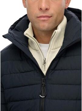 Giacca imbottita Superdry Fuji blu per uomo.