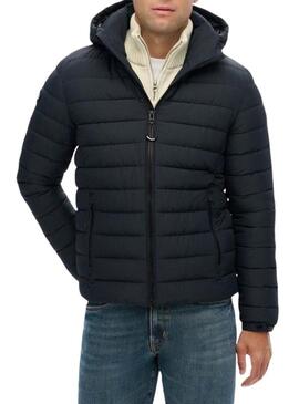 Giacca imbottita Superdry Fuji blu per uomo.