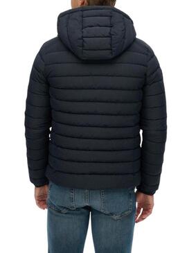Giacca imbottita Superdry Fuji blu per uomo.