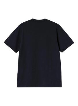 Maglietta Carhartt University blu scuro per uomo