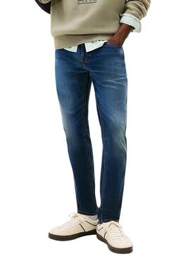 Pantaloni in denim Tommy Jeans Austin scuro per uomo