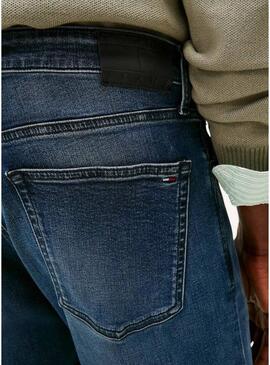 Pantaloni in denim Tommy Jeans Austin scuro per uomo