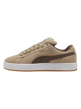 Scarpe Puma Suede XL beige per uomo
