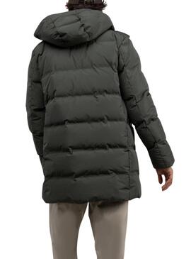 Cappotto imbottito verde El Ganso per uomo