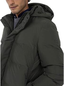 Cappotto imbottito verde El Ganso per uomo