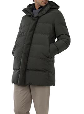 Cappotto imbottito verde El Ganso per uomo