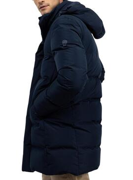 Cappotto imbottito El Ganso blu navy per uomo