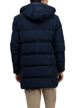 Cappotto imbottito El Ganso blu navy per uomo