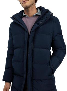 Cappotto imbottito El Ganso blu navy per uomo