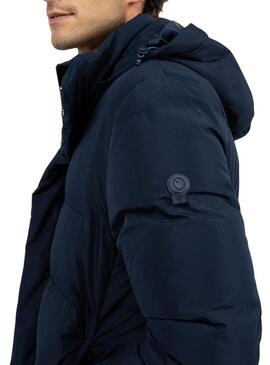 Cappotto imbottito El Ganso blu navy per uomo