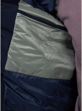 Cappotto imbottito El Ganso blu navy per uomo