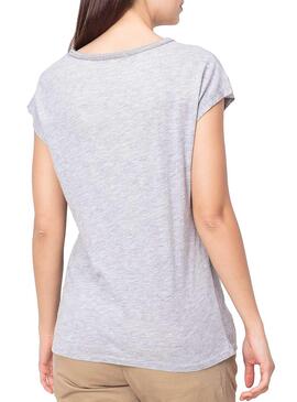 T-Shirt Pepe Jeans Alice Grey Donna
