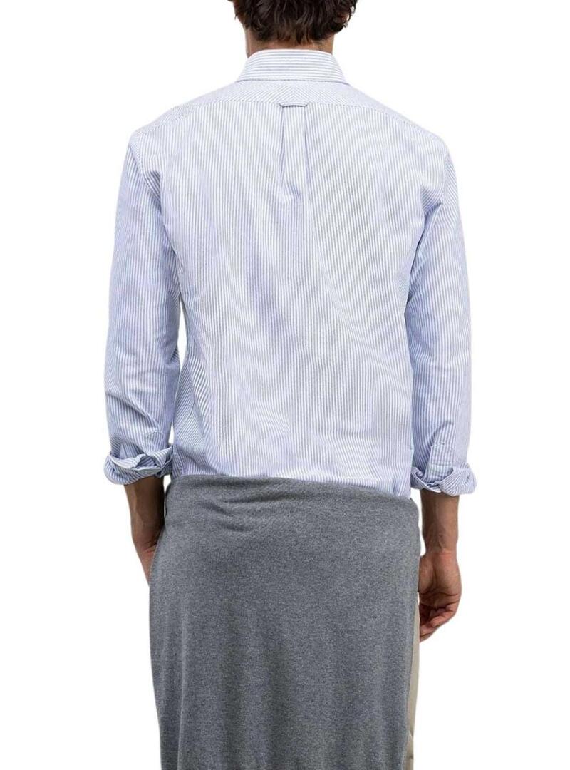 Camicia a righe Oxford El Ganso per uomo
