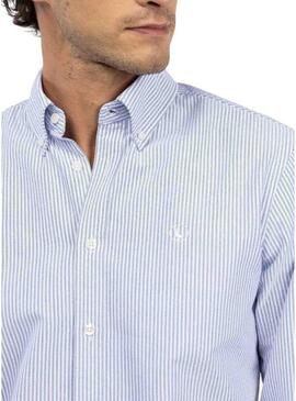 Camicia a righe Oxford El Ganso per uomo