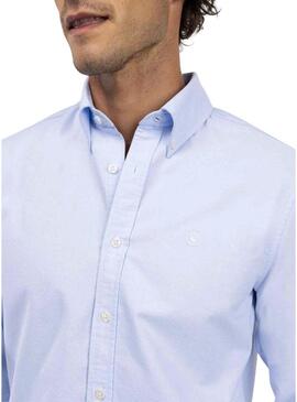 Camicia El Ganso Oxford blu per uomo