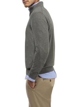 Maglione El Ganso a collo alto verde per uomo