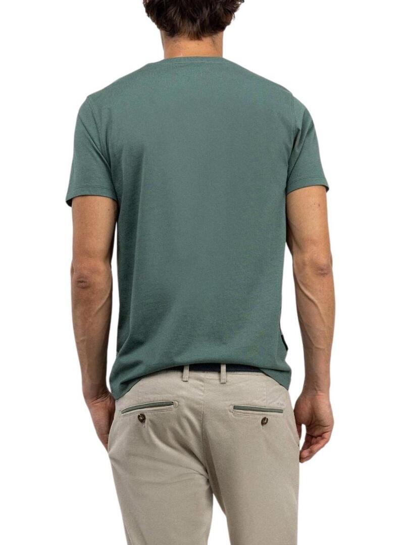 Maglietta El Ganso basic verde per uomo