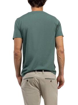 Maglietta El Ganso basic verde per uomo