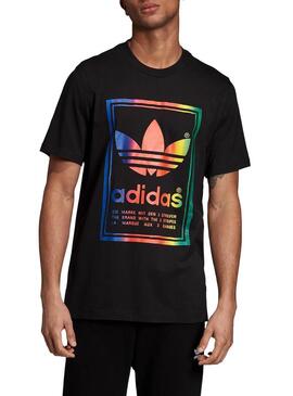 T-Shirt Adidas Vintage Nero Uomo