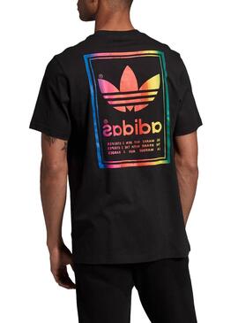 T-Shirt Adidas Vintage Nero Uomo