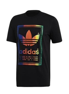 T-Shirt Adidas Vintage Nero Uomo