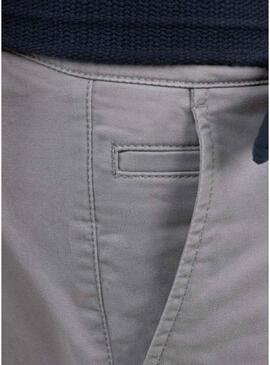 Pantaloni cinesi El Ganso grigi slim fit per uomo