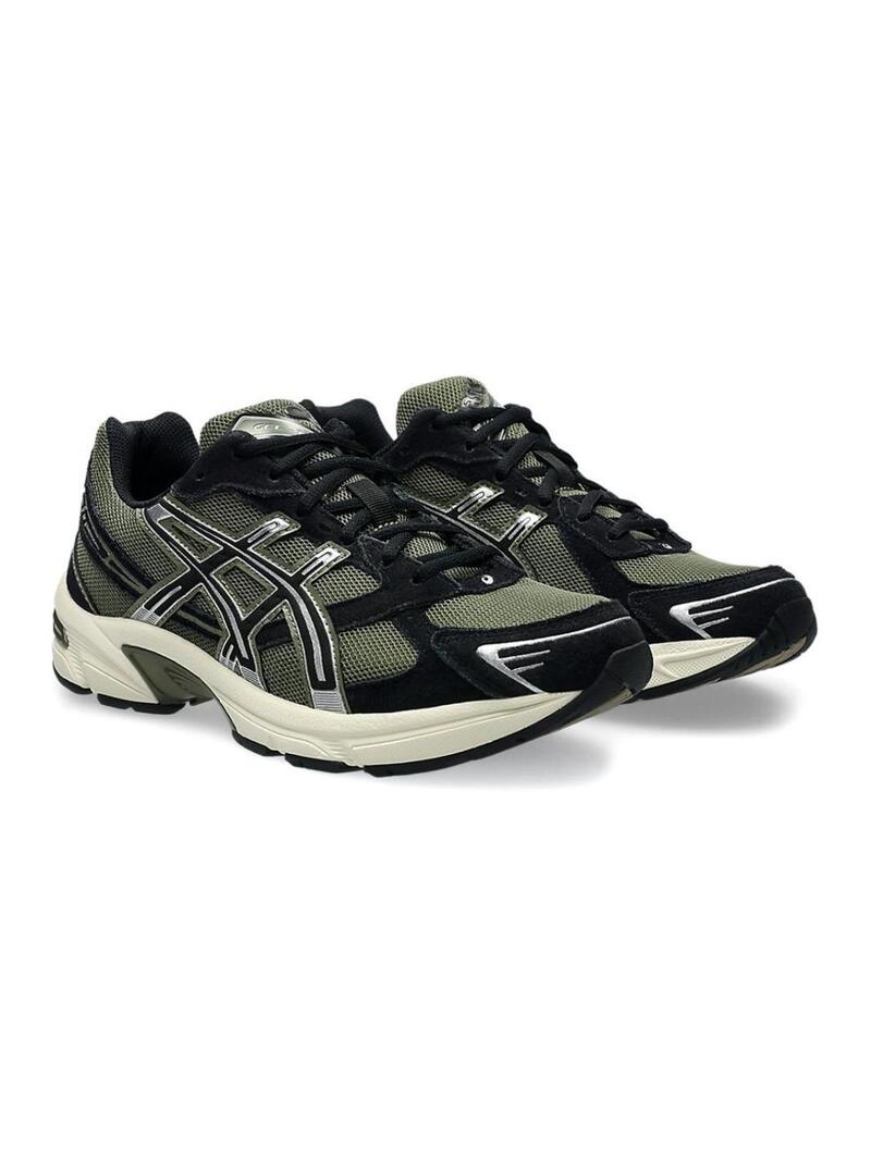 Scarpa Asics Gel 1130 verde e nera per uomo