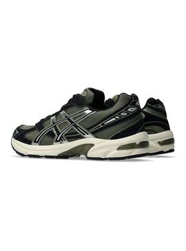Scarpa Asics Gel 1130 verde e nera per uomo