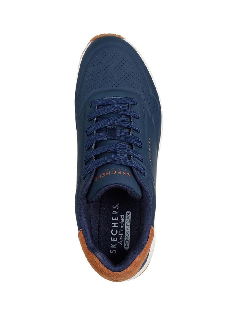 Scarpe Skechers Uno blu per uomo