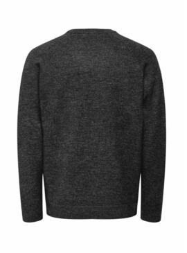 Maglia Only and Sons Thomas regular grigia scura per uomo