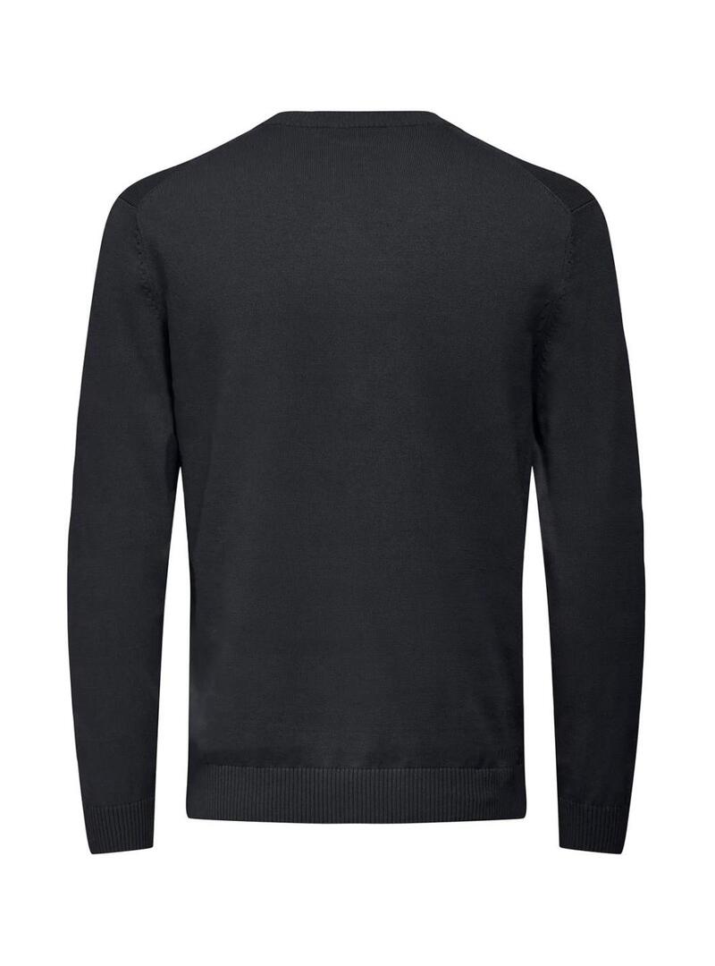 Maglia Only and Sons Holger blu marino per uomo