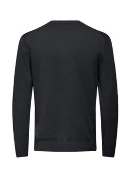 Maglia Only and Sons Holger blu marino per uomo