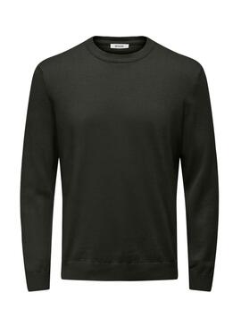 Maglia Only and Sons Holger verde per uomo