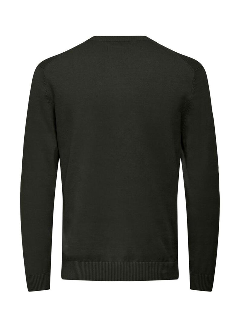 Maglia Only and Sons Holger verde per uomo